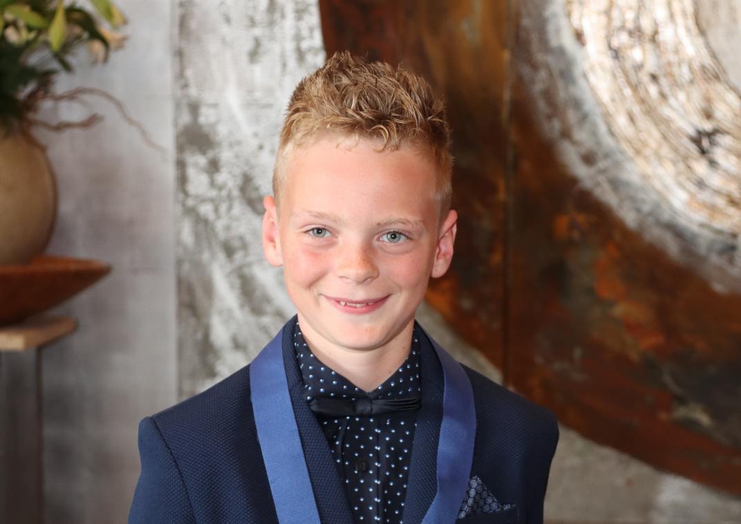 Foto kinderburgemeester Thomas
