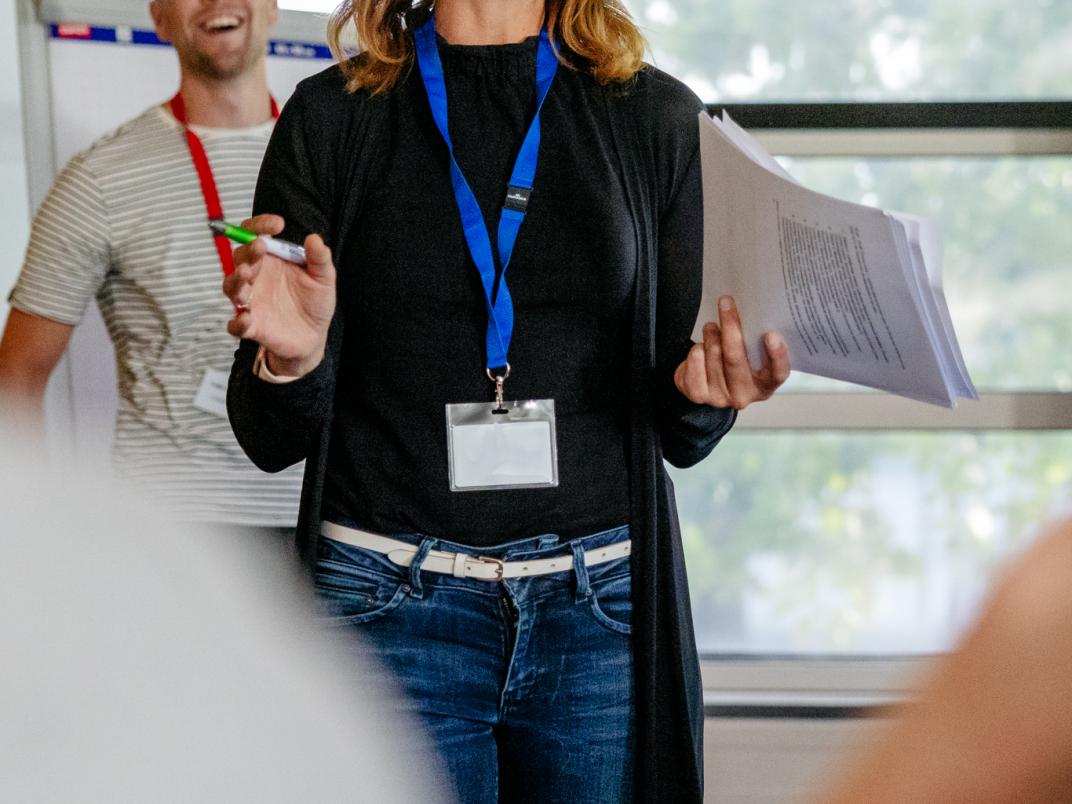 Foto gemaakt tijdens tweede sessie Borselse voorwaarden groep