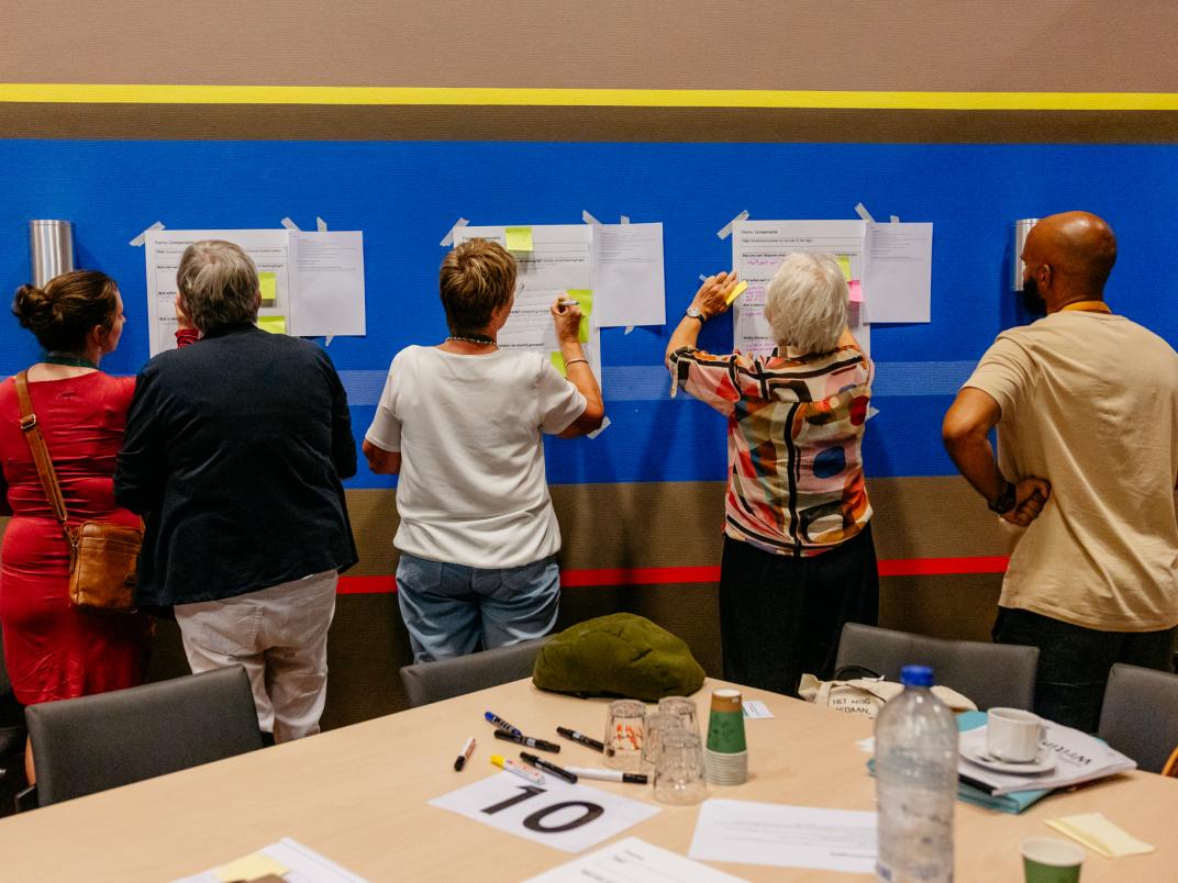 Foto derde bijeenkomst Borselse Voorwaarden Groep