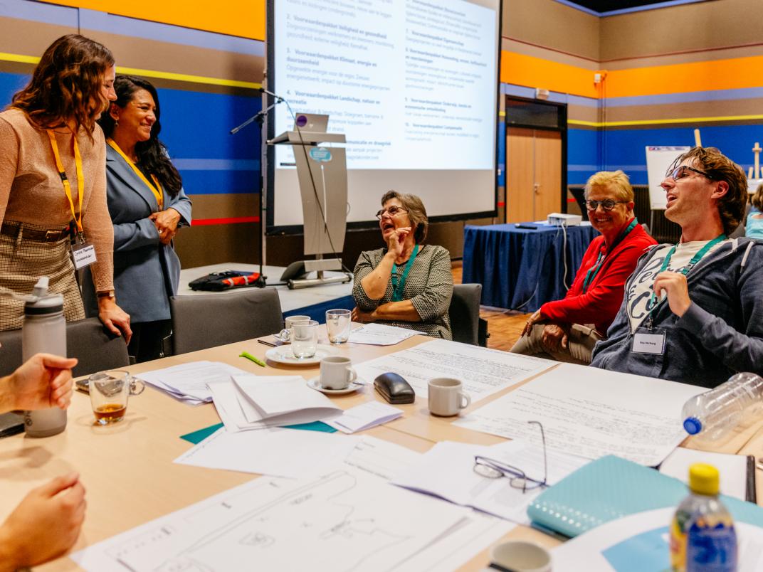 Foto vierde bijeenkomst Borselse Voorwaarden Groep