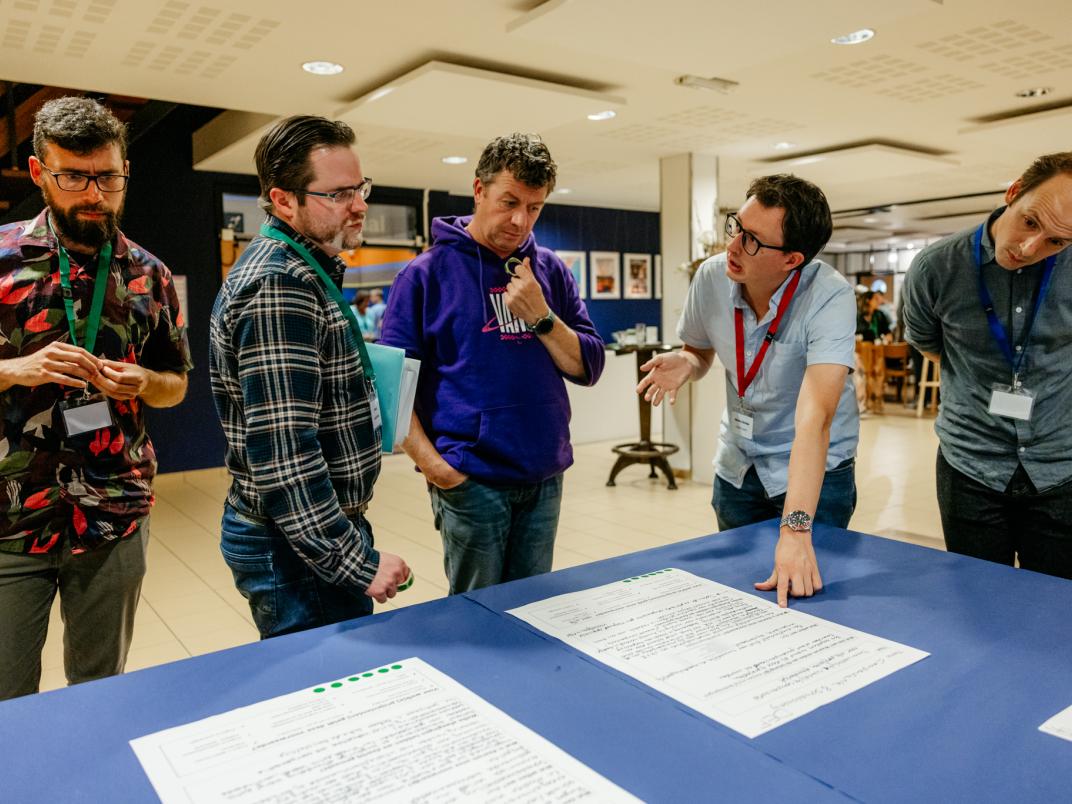 Foto vierde bijeenkomst Borselse Voorwaarden Groep