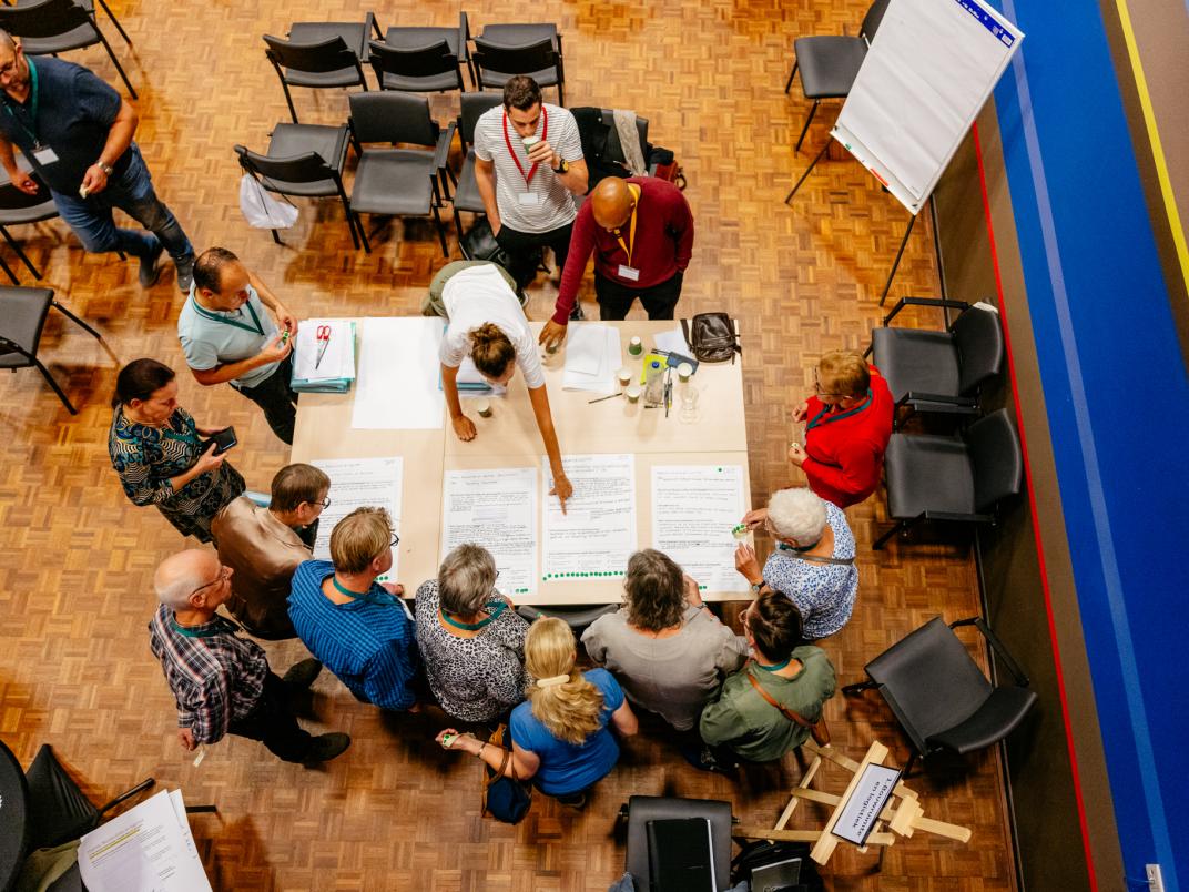 Foto vierde bijeenkomst Borselse Voorwaarden Groep