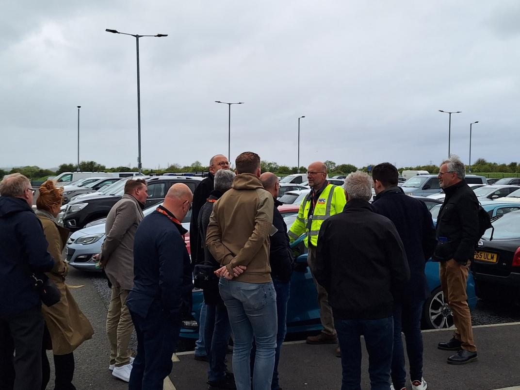 Foto toelichting op Park&Ride-parkeerplaats