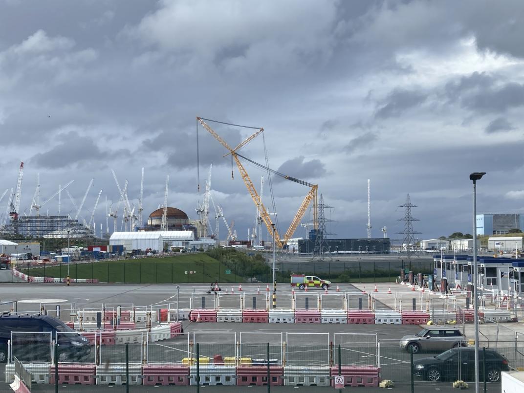 Foto van Hinkley Point C