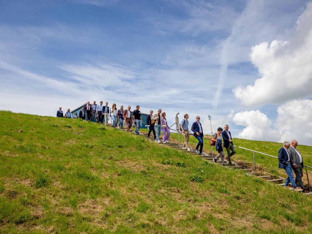 Foto bezoek Tweede Kamercommissie EZK