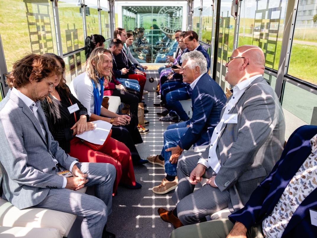Foto bezoek Tweede Kamercommissie EZK