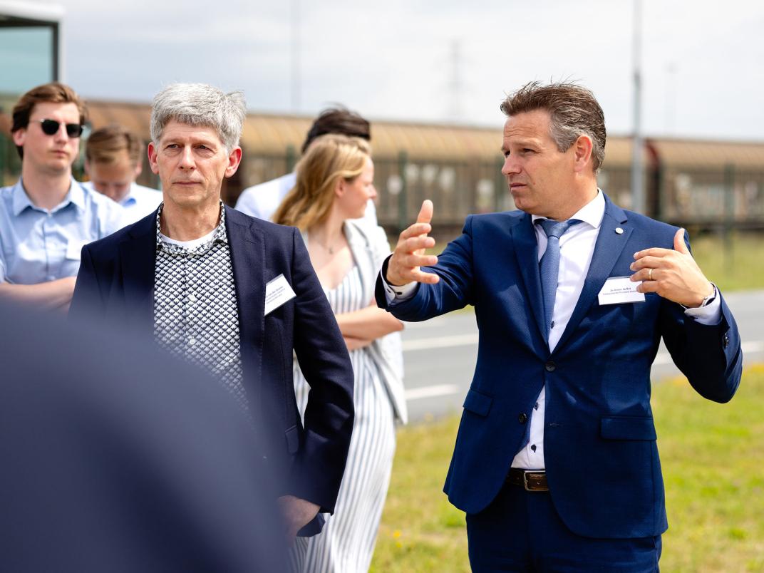 Foto bezoek Tweede Kamercommissie EZK