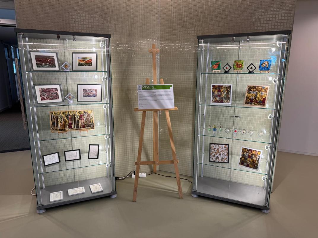Expositie hal gemeentehuis