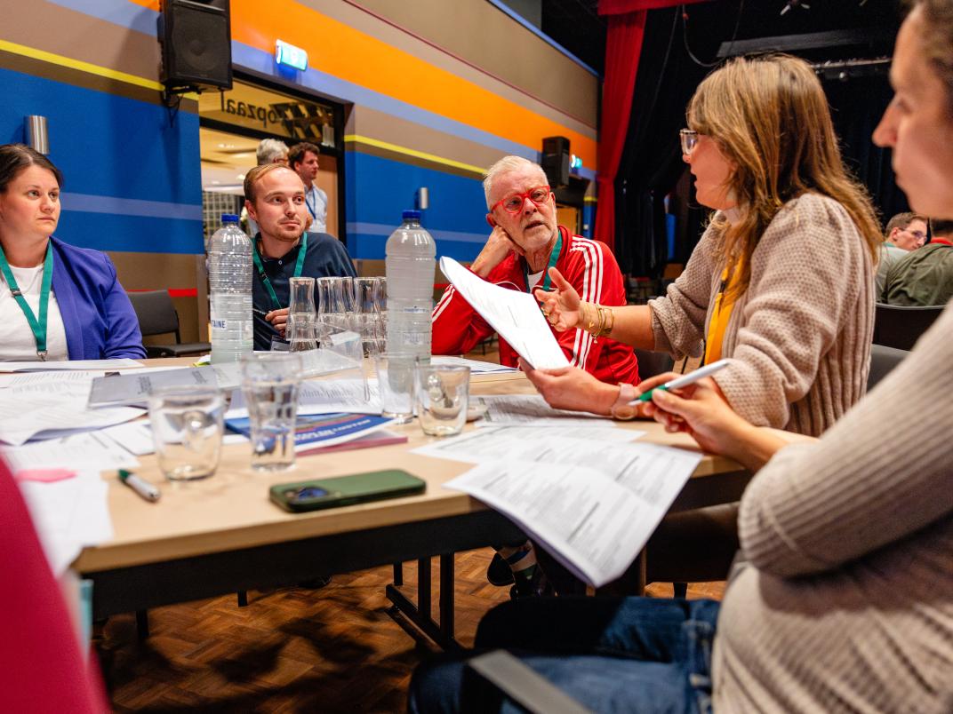 Foto bijeenkomst Borselse Voorwaarden Groep