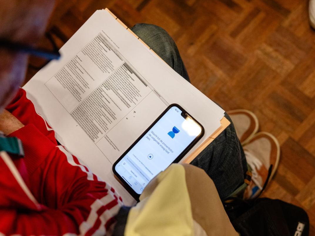 Foto tweede avond BVG